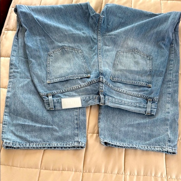 Pistola Women's Wide Leg Jean Bobbie Crossover High Rise Jean Button Front! - Picture 4 of 6